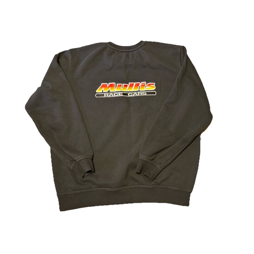 Custom Mullis Race Cars Carhartt Original Fit Sz L Black Crew Neck Sweatshirt - Picture 6 of 7